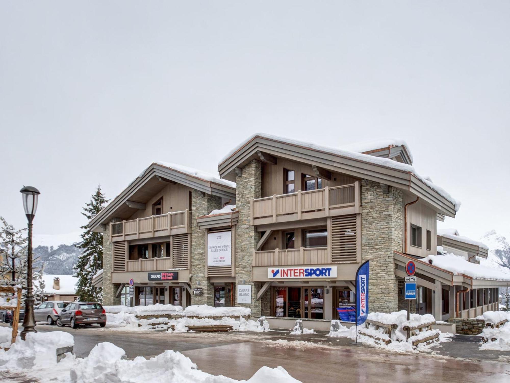 Luxueux T3 Contemporain A Courchevel Village, Proche Pistes Et Commerces, Avec Balcon Et Parking - Fr-1-562-30 Exterior photo